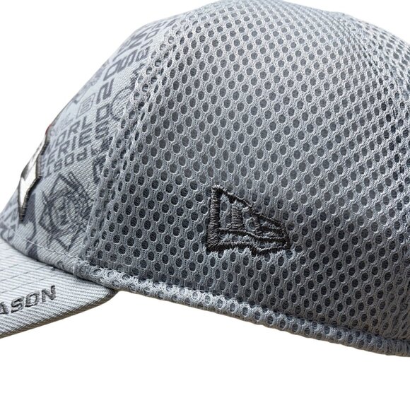 Washington Nationals 2019 World Series New Era 9Forty Post Season Cap Gray & Red - Picture 5 of 11